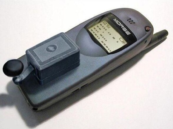 Un mobile pour ecrire en Morse :) - envoyer du morse avec votre telehpone portable