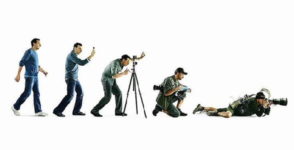 L evolution du photographe - l evolution du photographe